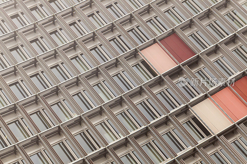 德国柏林现代玻璃办公楼外立面设计