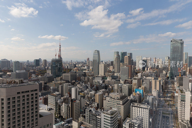 日本东京天际线