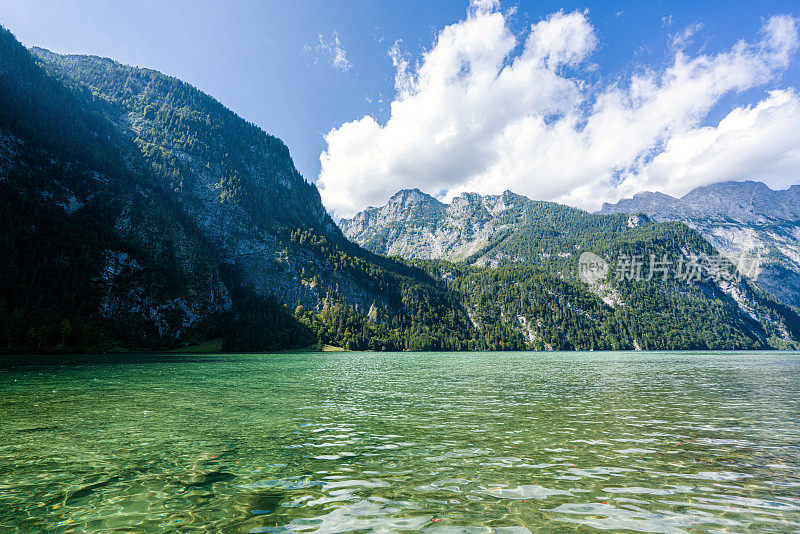 美景Königssee，巴伐利亚