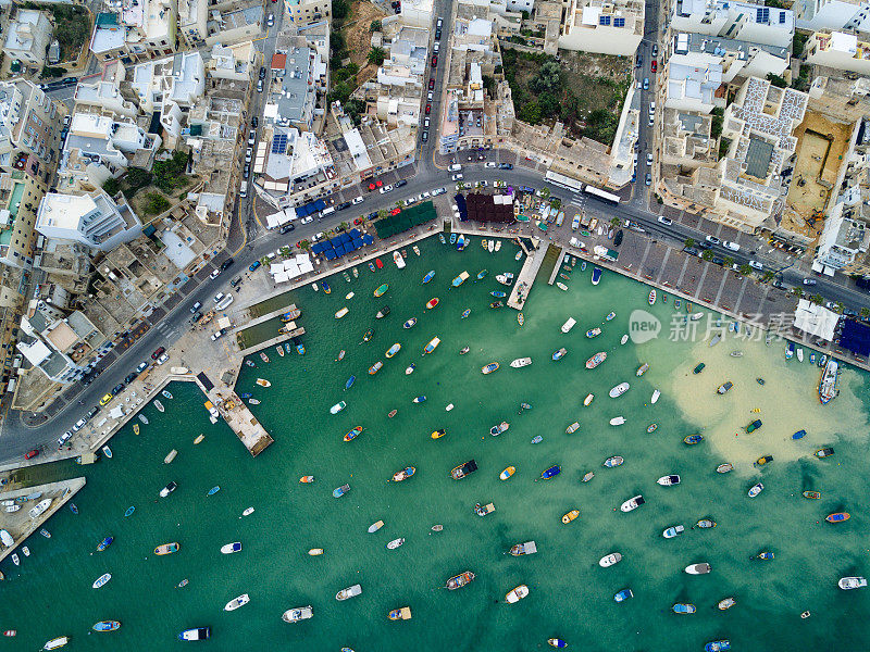 马耳他-地中海旅游目的地和马萨斯洛克著名的度假胜地
