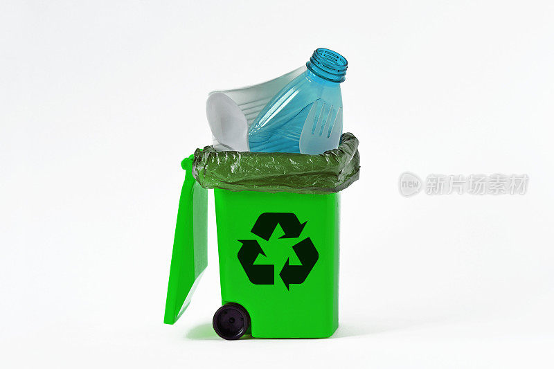 塑料回收垃圾桶-循环生态理念