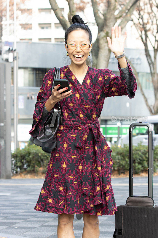 日本商业的女人