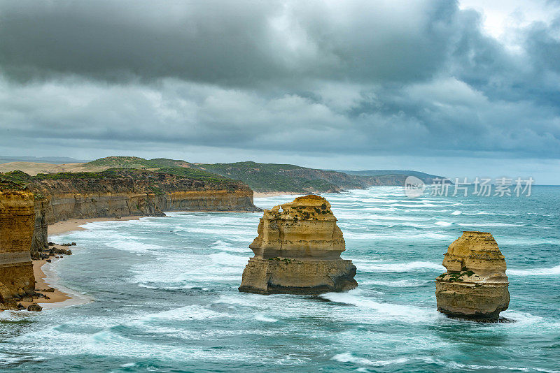 十二使徒海洋国家公园，位于澳大利亚维多利亚州的大洋路