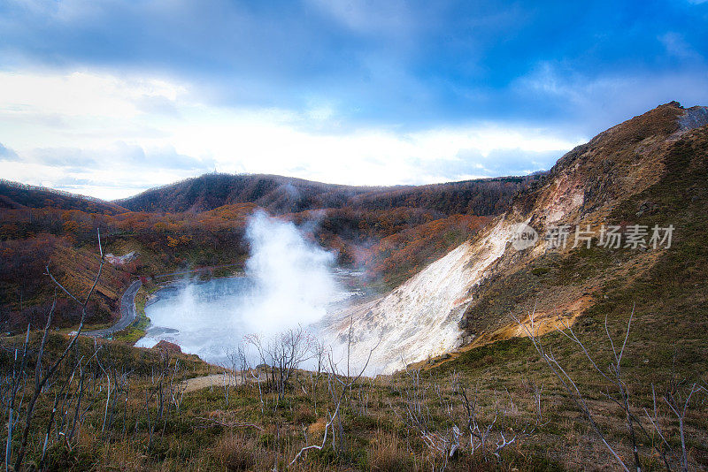 地狱谷登别谷是北海道札幌最受欢迎的旅游目的地之一