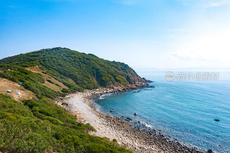 位于西贡的塔门或草岛海景