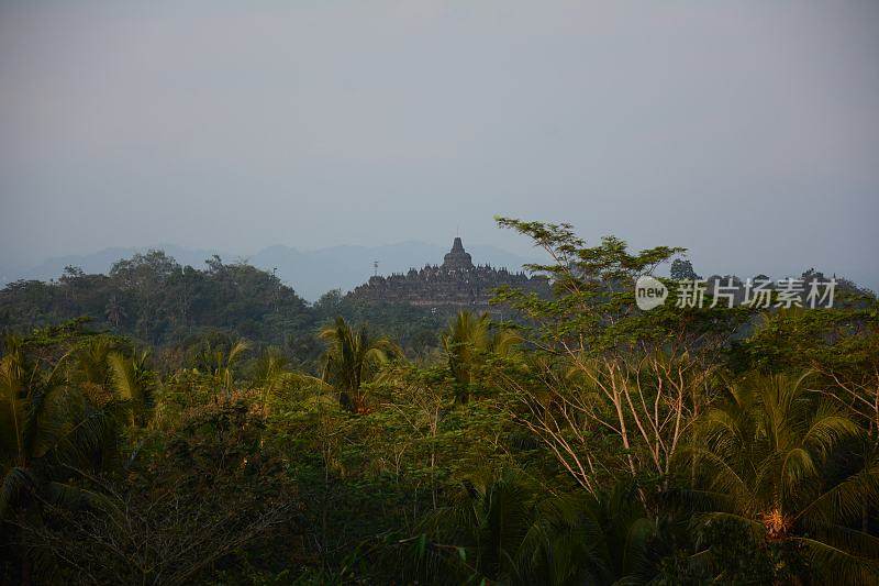 印度尼西亚，马格朗中央爪哇，婆罗浮屠寺