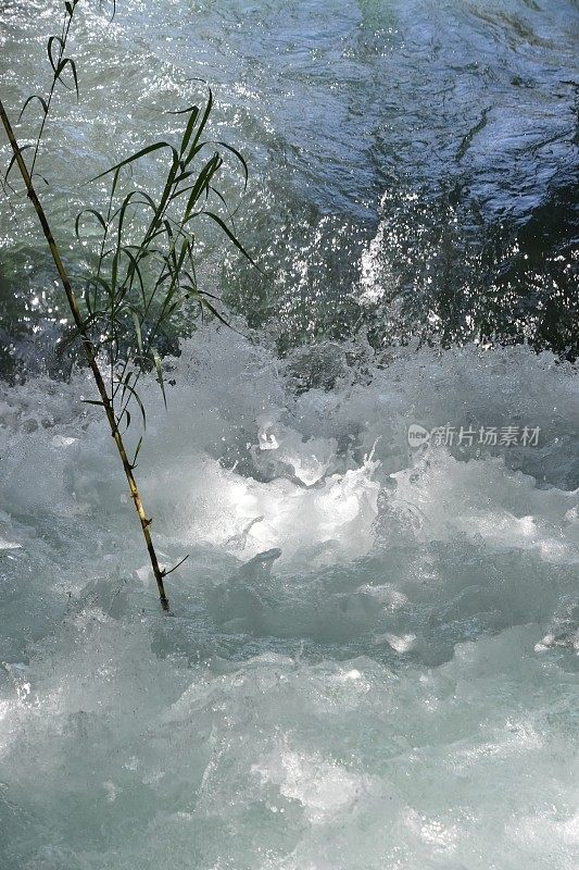 被淹没的流