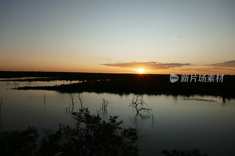 莫帕尼先驱大坝，克鲁格国家公园，南非