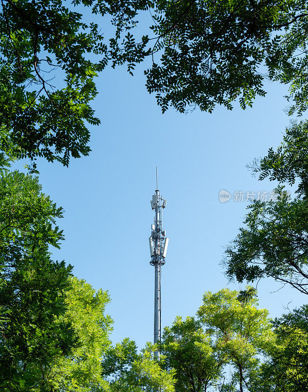 5G电信基站塔