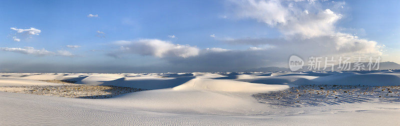 美国新墨西哥州白沙国家公园全景