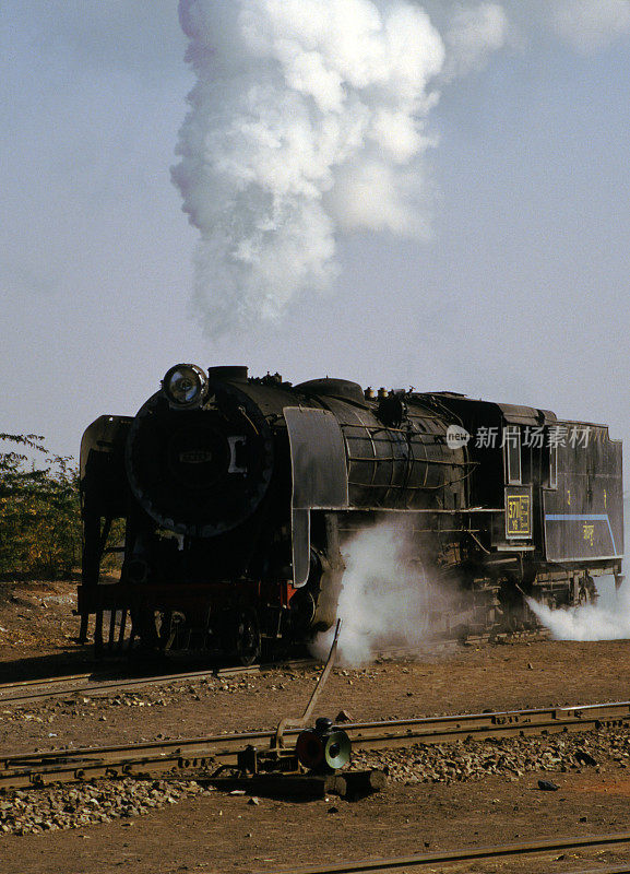 印度的蒸汽火车
