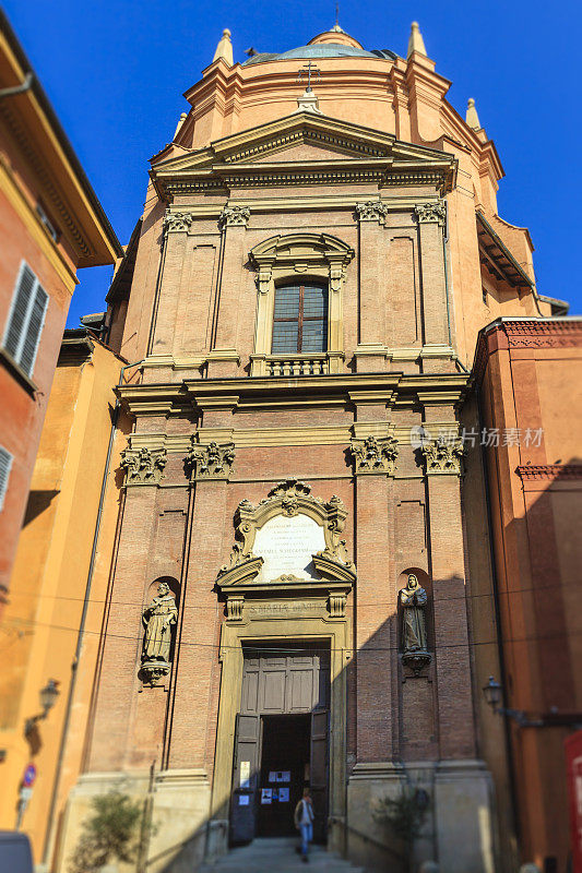 博洛尼亚，圣玛丽亚德拉维塔教堂-艾米莉亚罗马尼亚，意大利