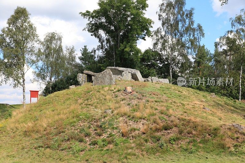 瑞典古代石器时代的墓地