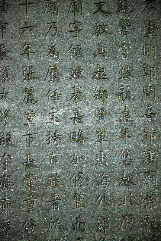 祈祷者，台湾庙宇的外墙