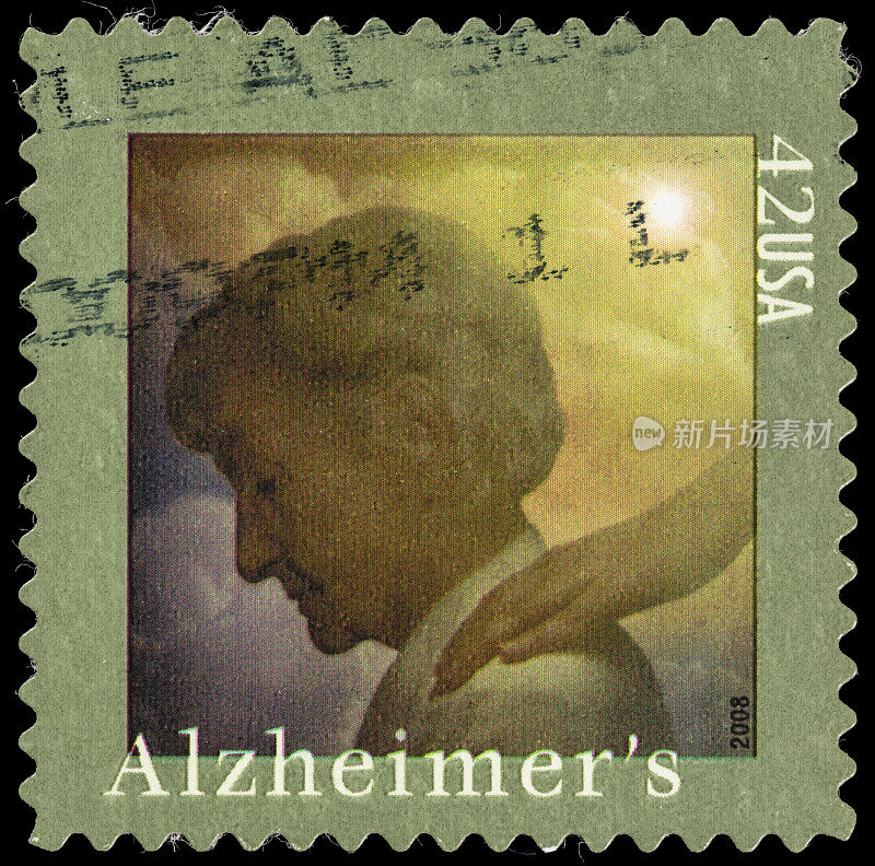 美国阿尔茨海默氏症邮票
