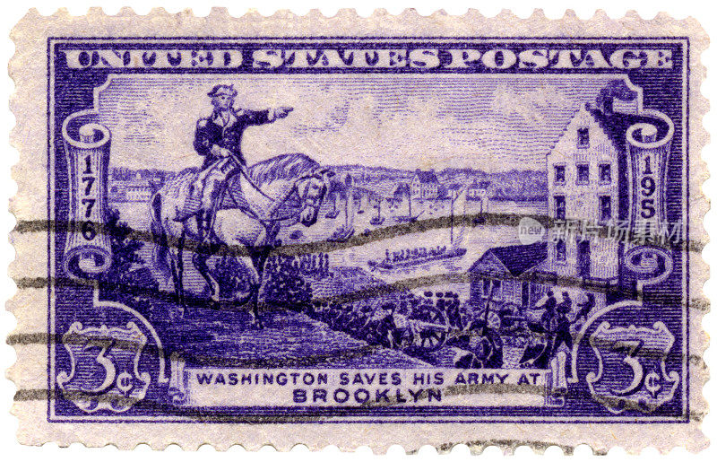 华盛顿布鲁克林邮票