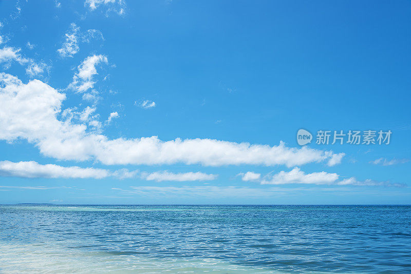 夏季热带海景