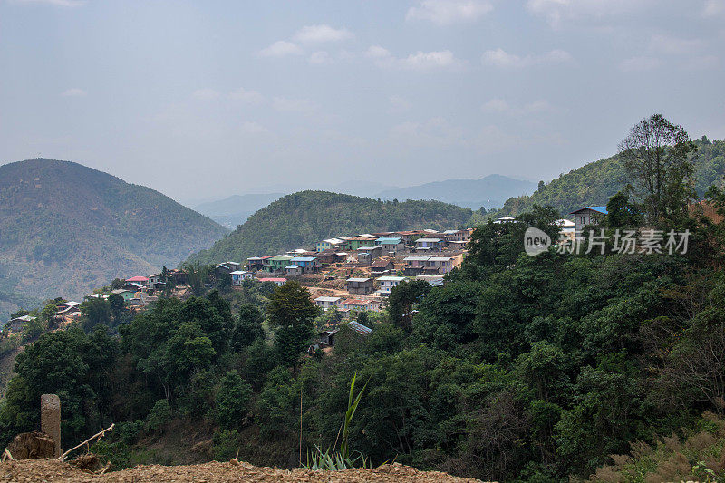 缅甸:山村