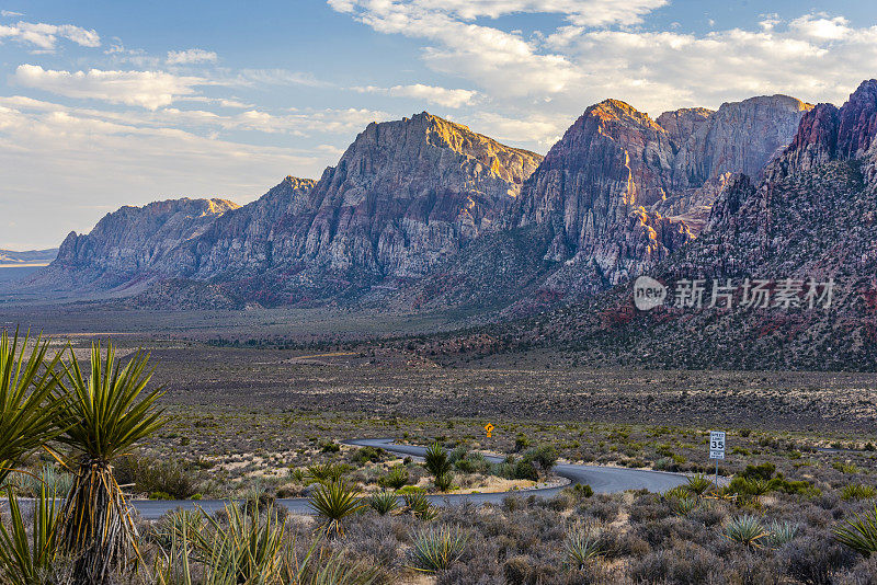 拉斯维加斯的红岩峡谷