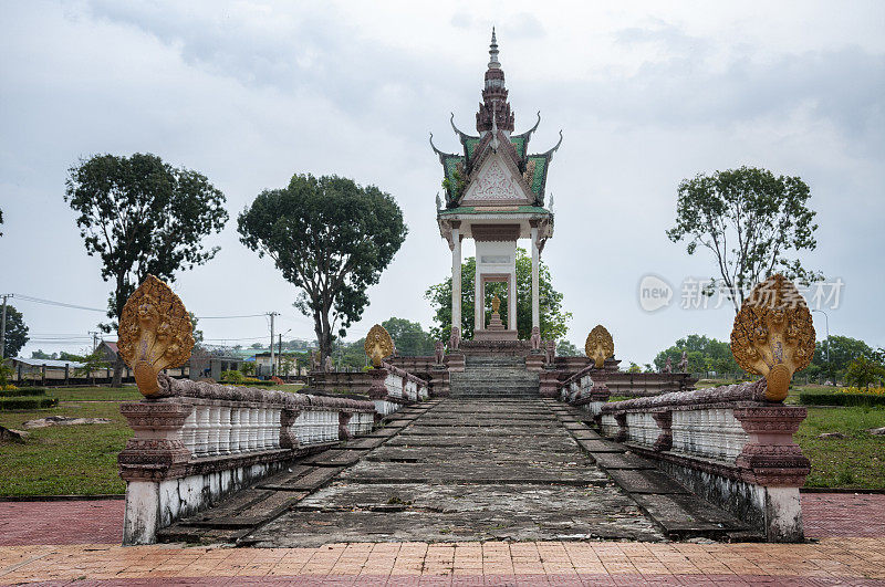 柬埔寨西哈努克城独立公园的圣祠