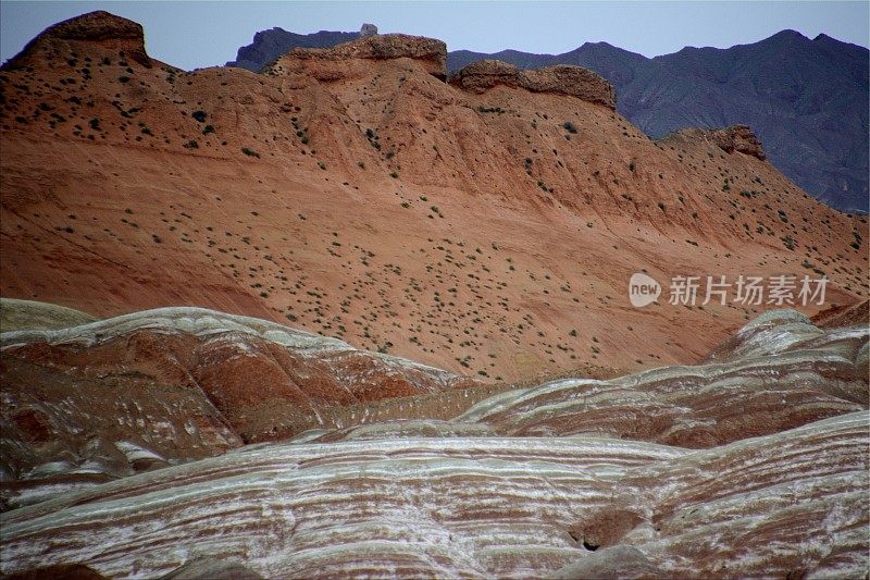 中国甘肃张掖丹霞地貌地质公园