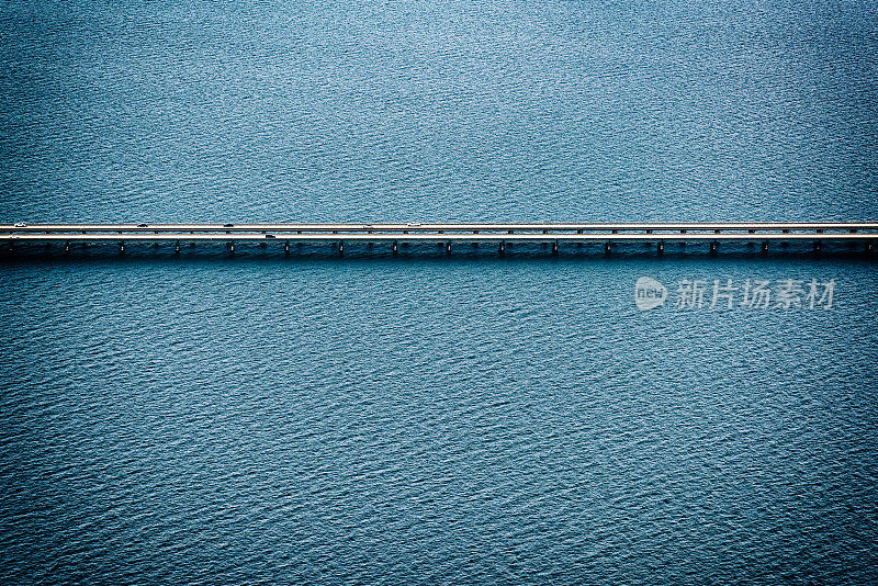 庞恰特雷恩湖堤道天线