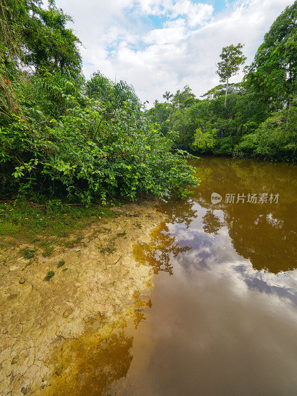 库亚贝诺野生动物保护区的河流