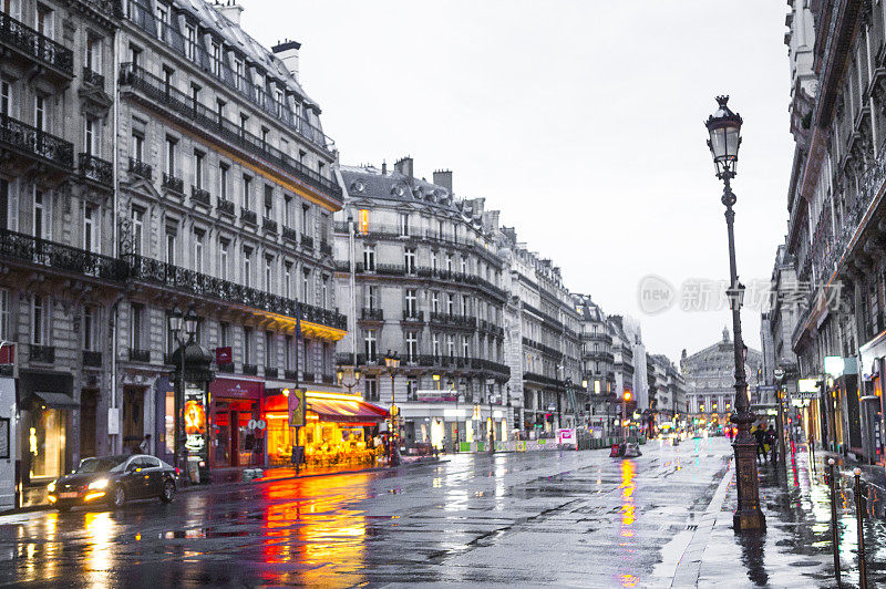 法国巴黎街景