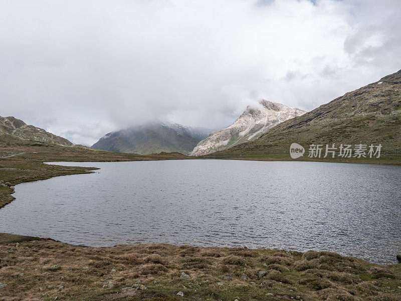 瑞士的伯尼娜山脉