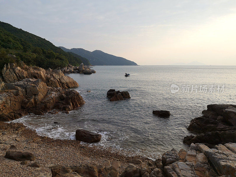 香港南丫岛螺苏城湾