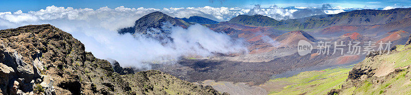 哈雷阿卡拉火山口-全景图