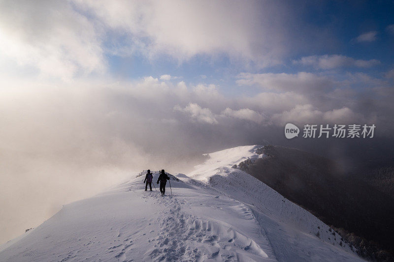 冬季景观与白鹭山