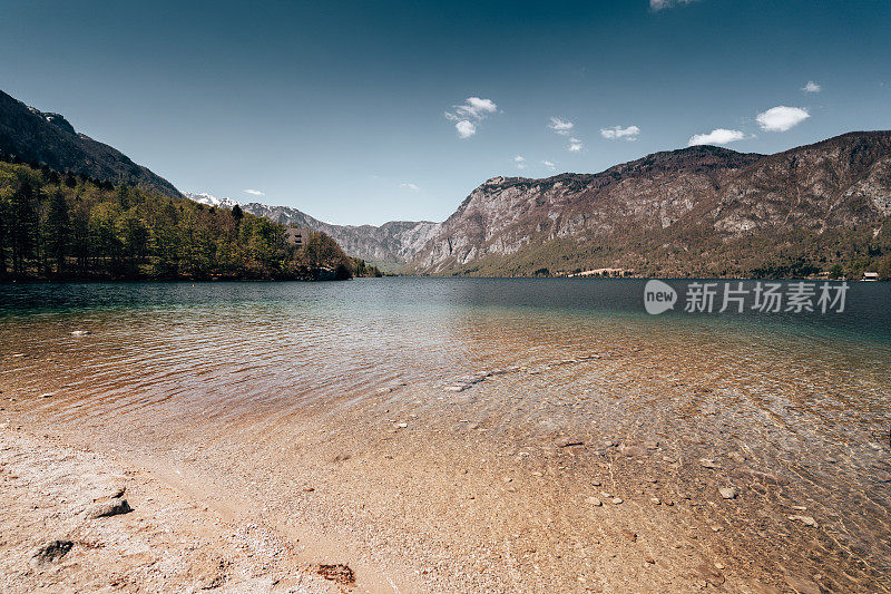 Bohinj湖，特里格拉夫国家公园，朱利安阿尔卑斯山