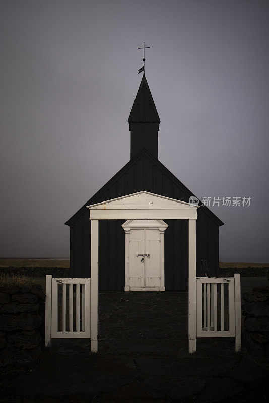 冰岛的黑人教堂