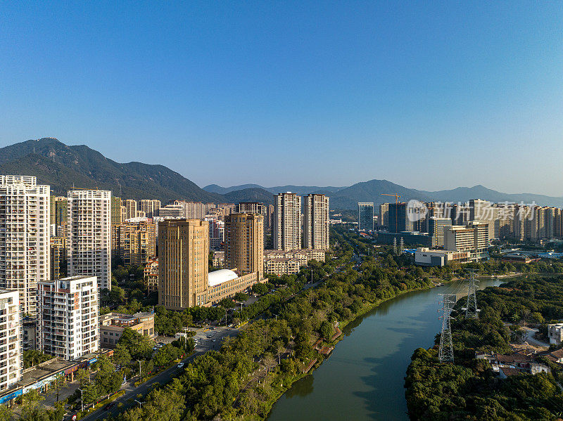 中国福建莆田市滨江绿化小区