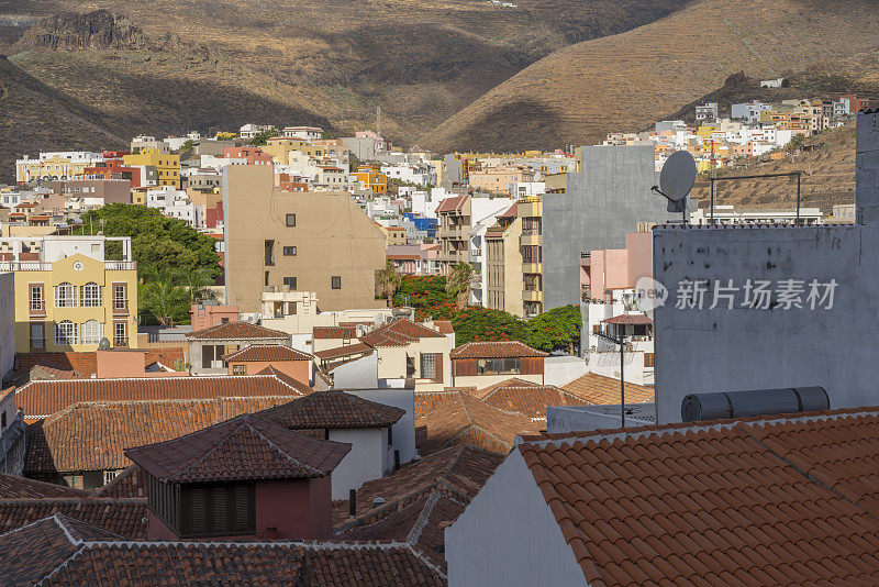 哥梅拉的圣塞巴斯蒂安风景如画