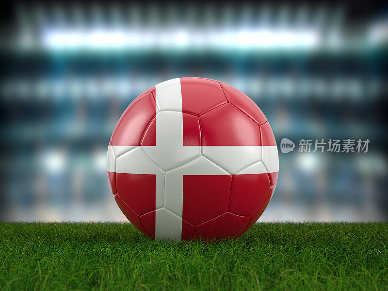 足球丹麦国旗
