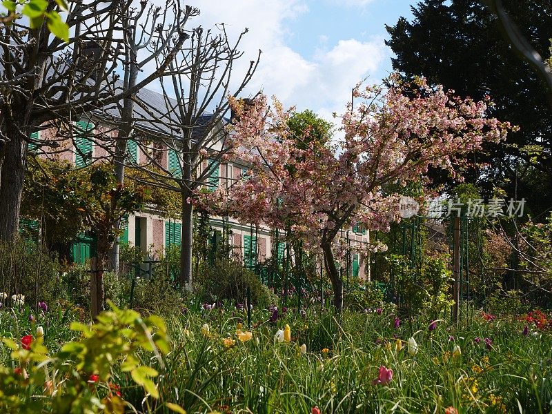 克劳德·莫奈花园，吉维尼，法国