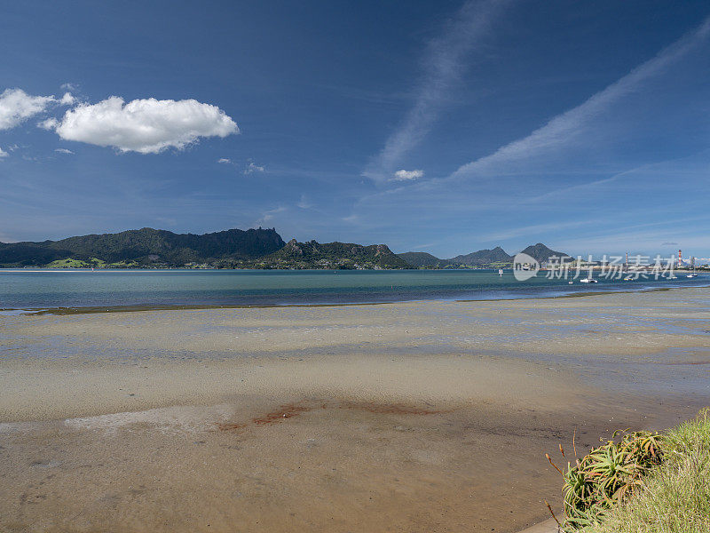 新西兰旺阿雷的海岸线