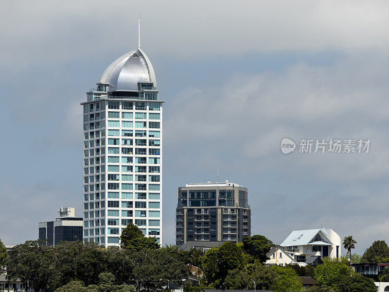 新西兰奥克兰北岸城市的住宅