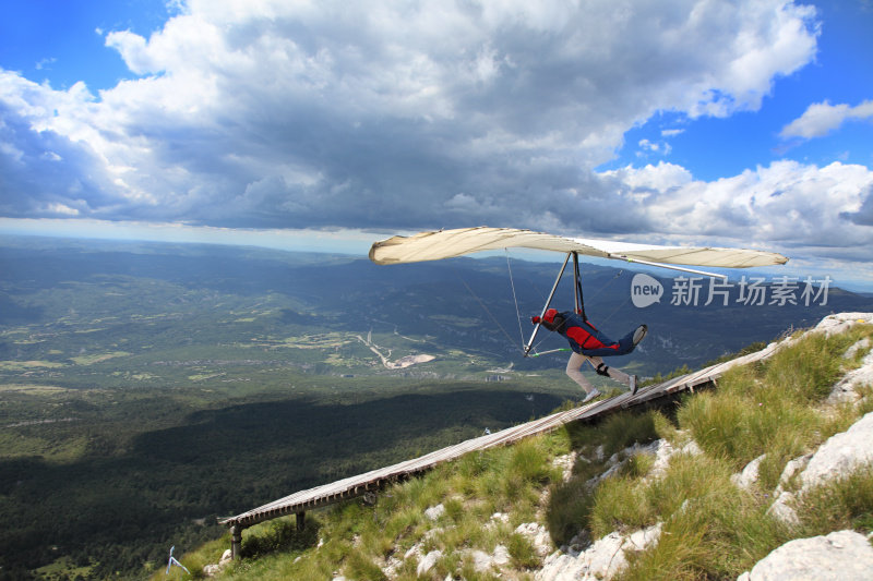 Hangglider在行动