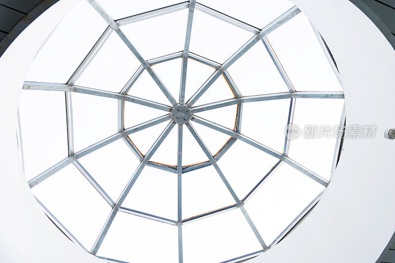 现代的玻璃穹顶