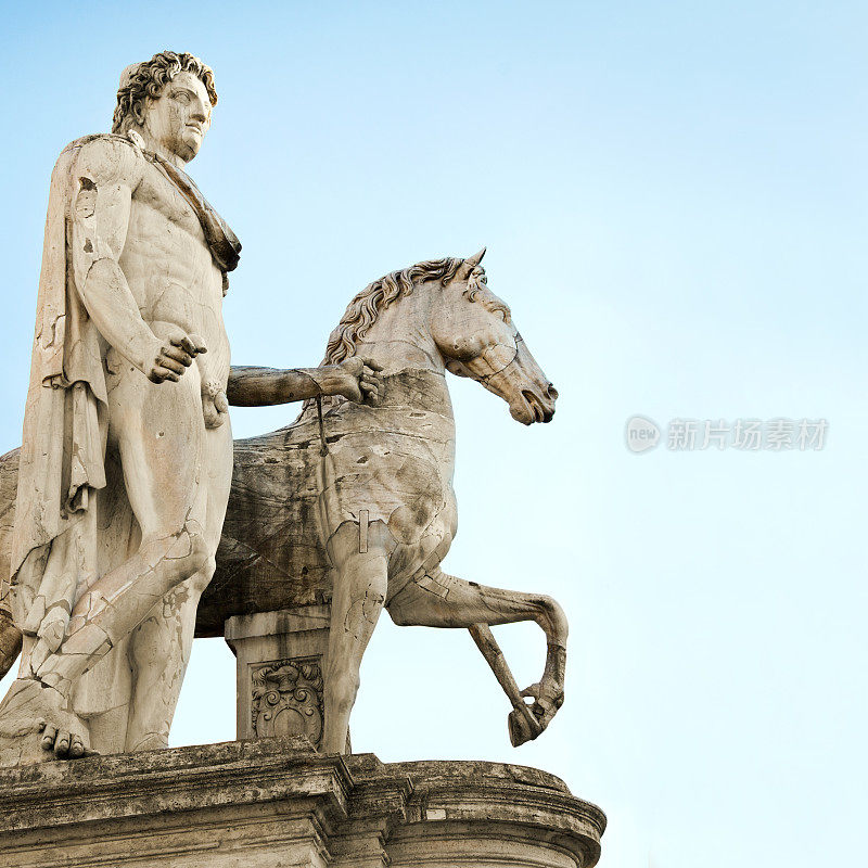 罗马骑马者雕像