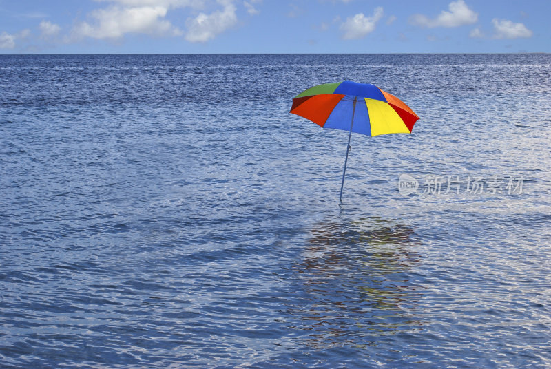 加勒比海的雨伞