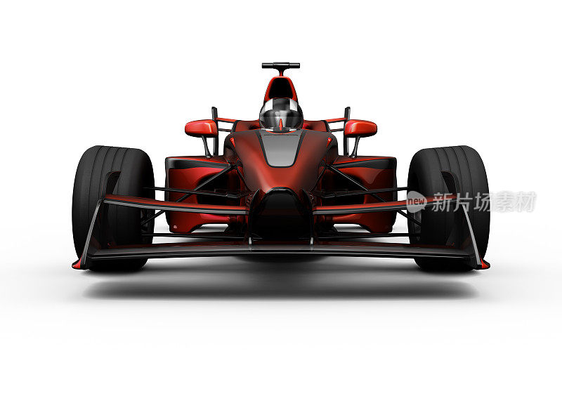 3D红色F1赛车
