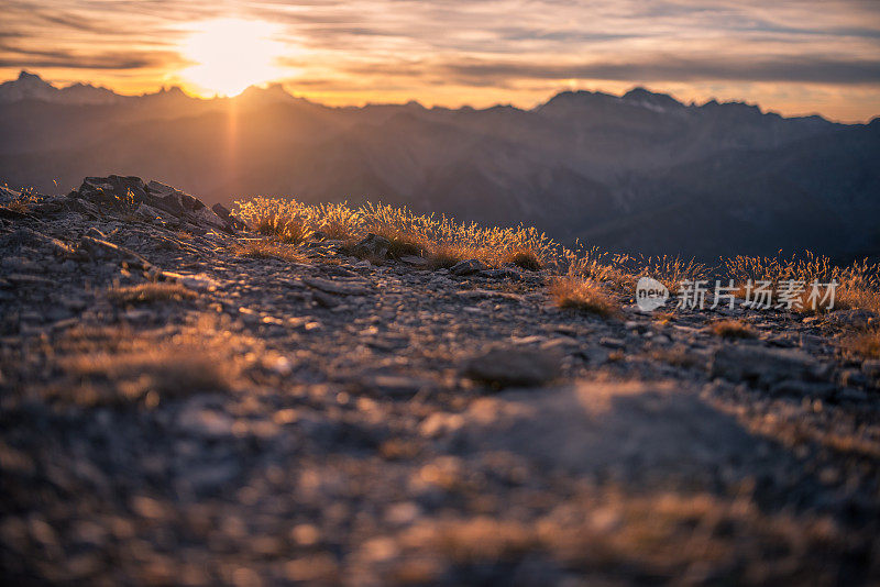 夕阳在山