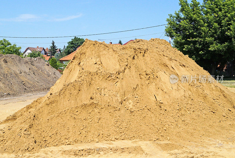 沙子作为建筑材料