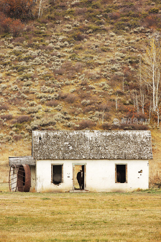 马棚马厩农场建筑