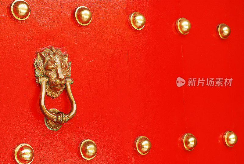 红色中国的门