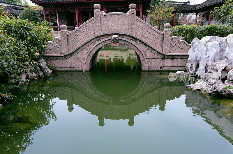 中国古代建筑，石桥，苏州，中国-东亚